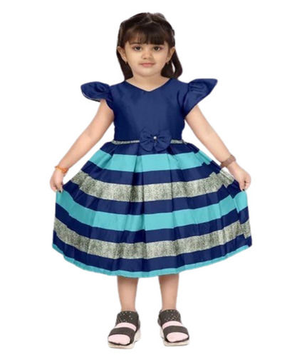 Kids Striped Frocks