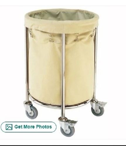 SS Dustbin Trolley - Spacious Design, Various Sizes Available | Delivered On Time, Low Price, Quality Tested