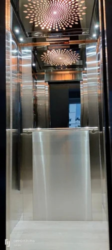 Auto Door Passenger Elevator - Stainless Steel, Rectangular Shape | Smooth Function, Rust Proof Body, High Loading Capacity, Electric Driven, Center Opening