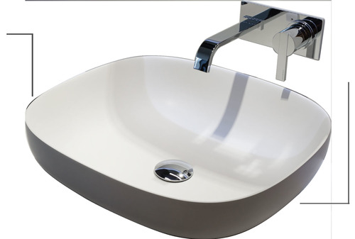Bathroom Sink - Color: White