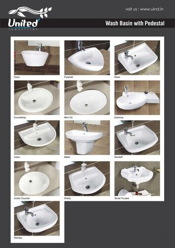 Premium Round Bathroom Sinks - Standard Size 5-10 Mm Thickness | Glossy Finish Available in Multiple Colors Made of Aluminum and Brass