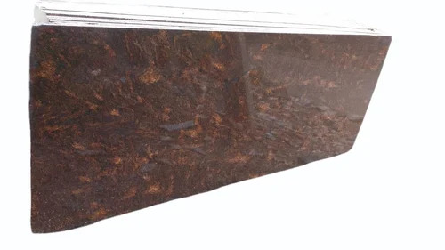 Golden Brown Granite - Polished Slabs, Scratch Resistant Flooring Option