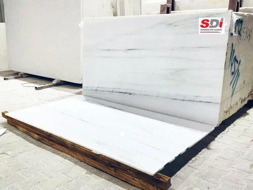 Lasa White Marble