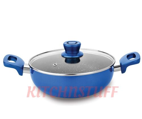 Sapphire Kadhai w Galss lid