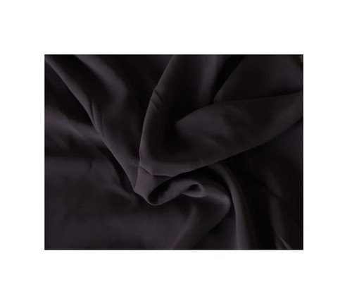 Traditional Black Burkha Fabrics - Polyester, 100 Meter Length | Fade Resistant, Tear-Resistant, Plain Pattern, Machine Washable, All Seasons