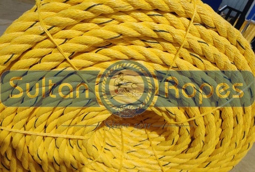 Yellow Pp Polypropylene Rope - Material: Nylon