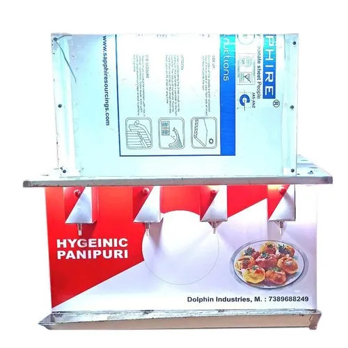 4 Nozzle Automatic Pani Puri Vending Machine