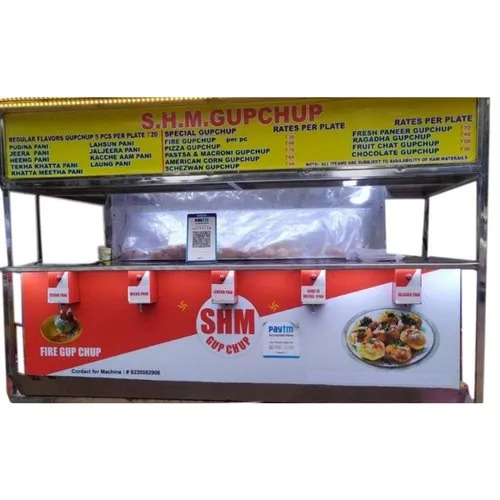 60 L Automatic Ss 5 Nozzle Pani Puri Water Vending Machine