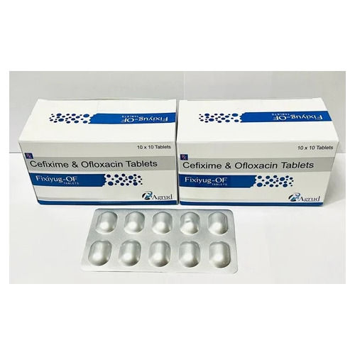 Cefixime And Ofloxacin Tablets - Broad-Spectrum Antibiotic , Dual Active Ingredients for Treating Bacterial Infections and Respiratory Infections, High Efficacy with Convenient Oral Dosage