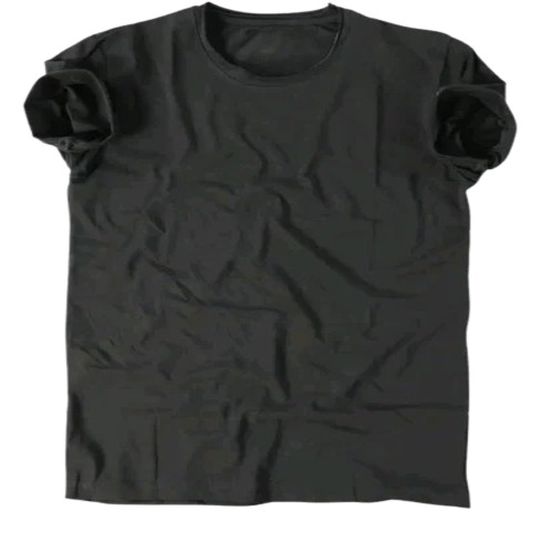 Cotton Black T-Shirt