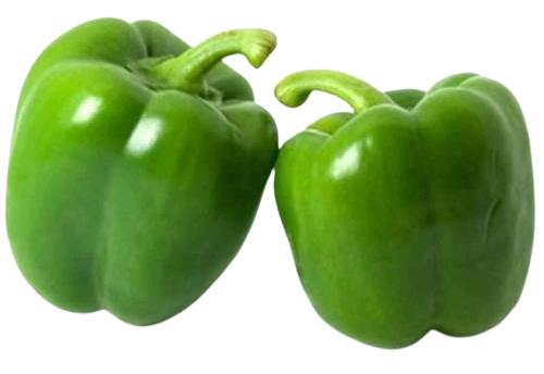 Fresh Capsicum - 100% Pure, Very Good Quality Green Vegetable | Freshly Chopped, Round Shape, Good for Health