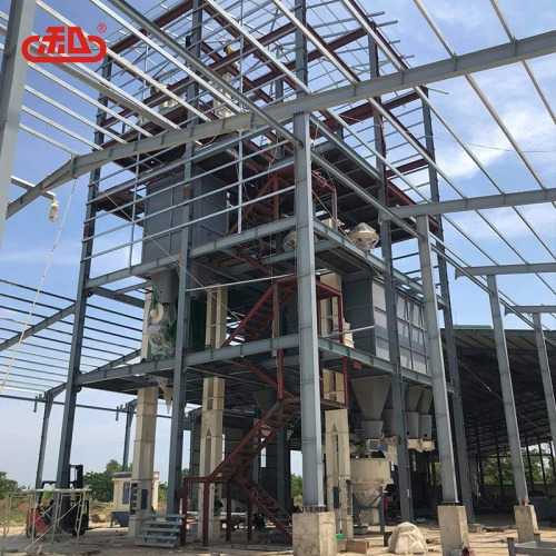 poultry feed structure