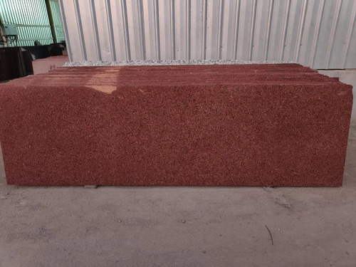 Kharda Red Granite Slab - 20mm Polished Finish | Durable, Scratch Resistant, Ideal for Flooring