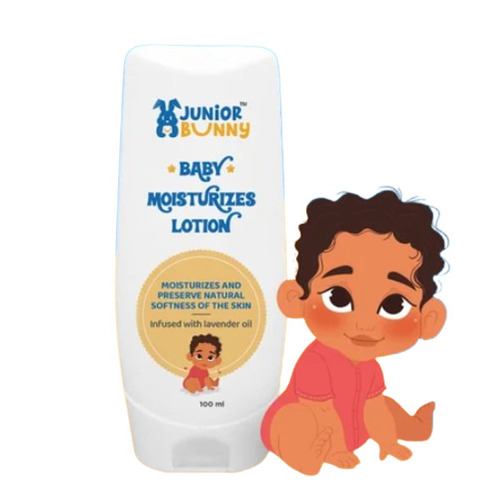 Baby Moisturizing Lotion - 100 ML, Unisex for Ages 13 and Up, Soft White Formula