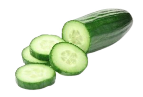 Fresh Cucumber - 100% Pure, Very Good Quality Green Vegetable | High Magnesium & Iron Content, Instant Chopped Form, 7-Day Shelf Life