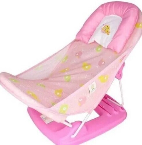 Pink Baby Bath Seat