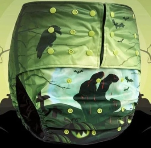 Printed Cloth Diaper