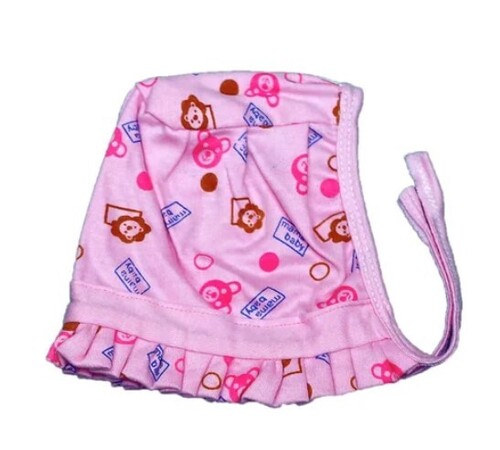 Printed Cotton Baby Cap - All Age Group Unisex Design | Convenient Handwash Care, Soft Fabric for Comfort