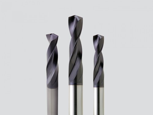 Solid Carbide Drills - High Precision, Various Sizes | High Hardness, Wear Resistance, Efficient Chip Evacuation, Minimal Deflection