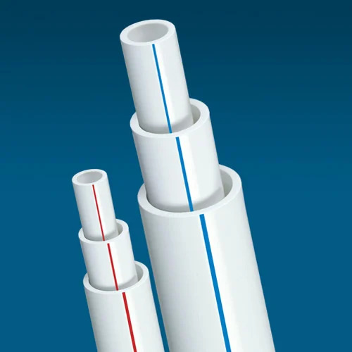 Upvc Pipe - Plastic Material, Customized Size, White Color | Fine Finish, Rugged Design, Optimal Durability