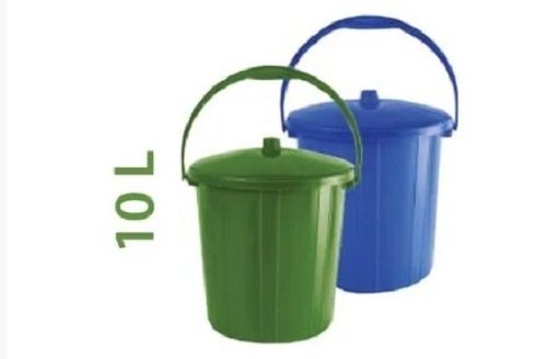 Plastic Dustbin - 10 Liter Size, Crack Resistant Material | Easy to Clean, Spacious, Time-Sensitive Delivery, Quality Tested