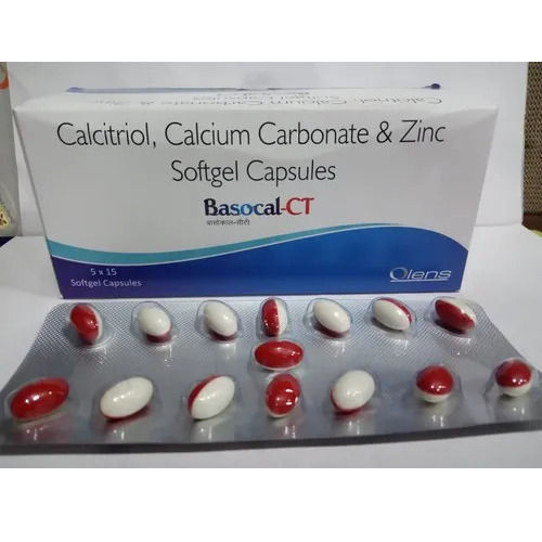 Calcitriol Calcium Carbonate & Zinc Softgel Capsules