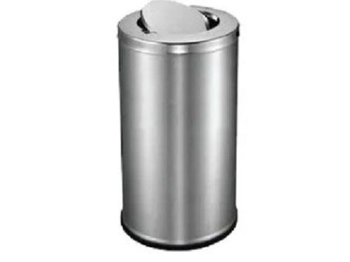 SS Swing Dustbin - Stainless Steel, Various Sizes Available, Various Colors Available - Low Price, Crack Resistant Material, Quality Tested for Durability