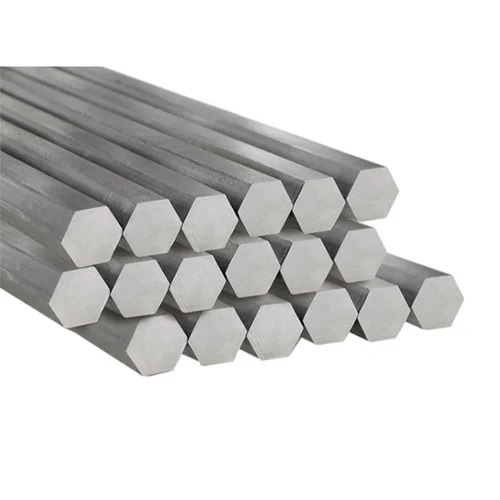 Stainless Steel Hex Bar - 14 MM High Strength Rust Free Durable Silver Finish