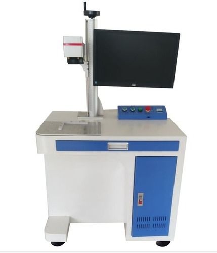 Fiber Laser Marking Machine - Color: White