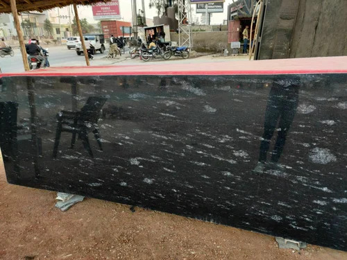 Fish Black Granite Slab - Polished Finish, Scratch Resistant, Durable Flooring Solution | Ideal for Elegant Home and Commercial Spaces