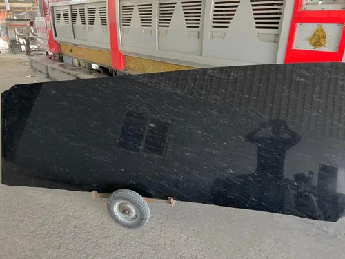 Markino Black Granite - Slabs, Polished Finish, Scratch Resistant, Durable, Ideal for Flooring