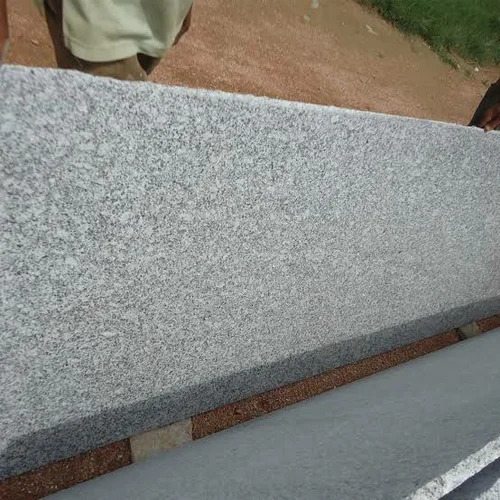 S White Granite Slab - Polished Finish , Durable and Scratch Resistant for Flooring Applications