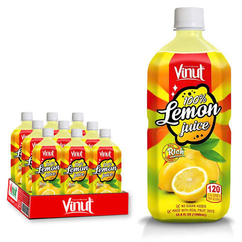 100% Lemon Juice - Product Type: Beverage