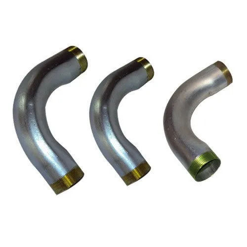 Galvanized Iron Pipe Bend - High Strength, Durable Resistance to Corrosion | Round Shape, Iron Material