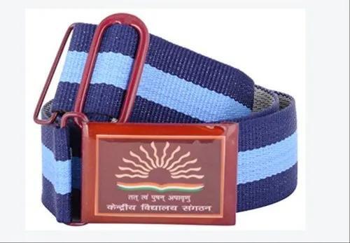 Kendriya Vidyalaya Kv School Belt - Fabric Type: Polyester