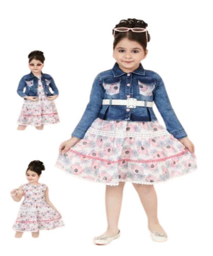 Kids Printed Frock 