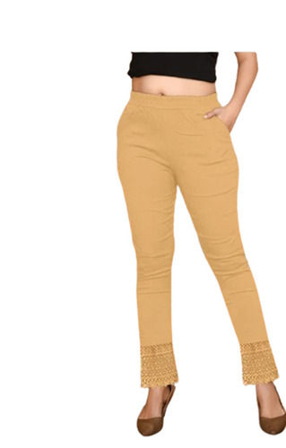 Ladies Fancy Cotton Pant