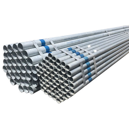 Seamless Galvanized Iron Pipes - Length: 20 Foot (Ft)