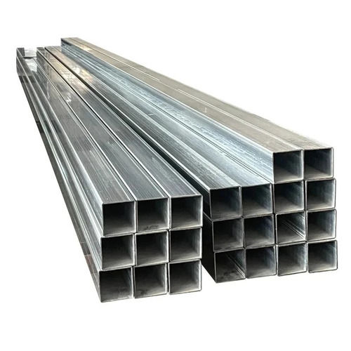 Square Seamless Galvalnized Pipe - Length: 20 Foot (Ft)