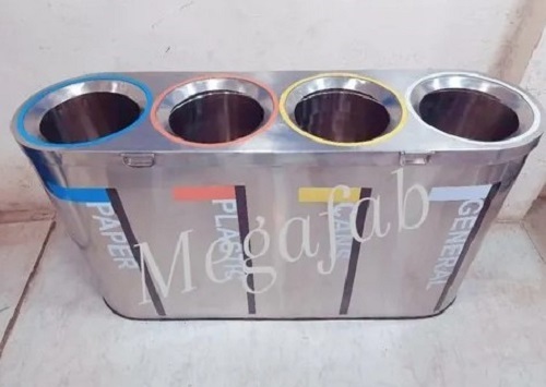 stainless steel dustbin