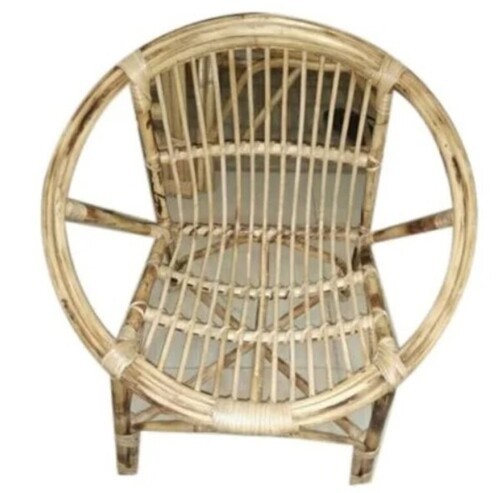 Cane Round Baby Chair