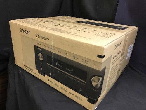 Denon AVR-X3800H 9.4-Ch Receiver - 8K UHD Home Theater AVR (105W X 9) Built-in Bluetooth, Wi-Fi & HEOS Multi-Room Streaming, Dolby Atmos, DTS:X, IMAX Enhanced & Auro 3D 