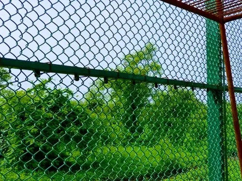 Garden PVC Coated Chain Link Mesh Fence