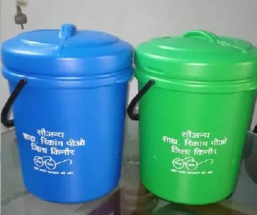 Plastic Waste Bin - Crack Resistant Plastic, Various Sizes Available | Various Colors, Quality Tested, Timely Delivery