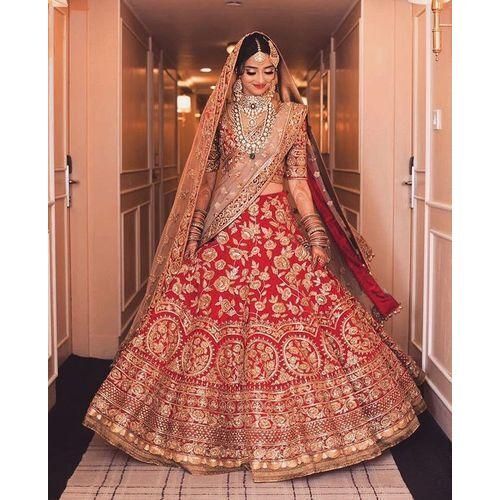  Bridal Lehenga Choli - Color: -