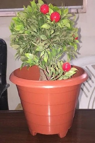 House Ware Plastic Planter - Lightweight Plastic Various Colors Available | Crack Resistant Easy to Clean Glossy Finish