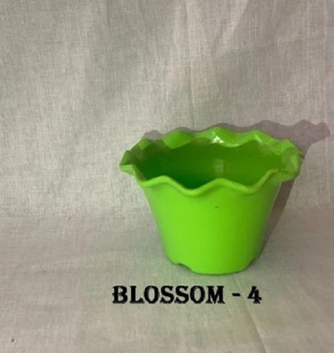 Plastic Plant Pot - Crack Resistant Plastic, Glossy Finish in Various Colors | Easy to Clean, Quality Tested Planter
