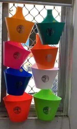 Plastic Single Railing Hook Pot