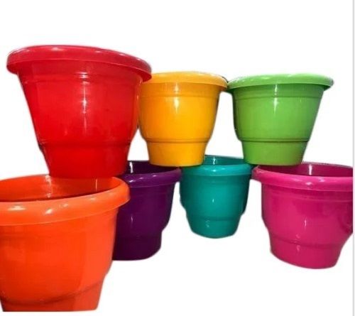 Round Plastic Planter