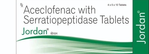 Aceclofenac With Serratiopeptidase Tablets